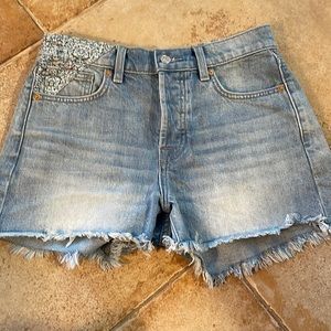 7 For All Mankind Monroe cutoff-size 25